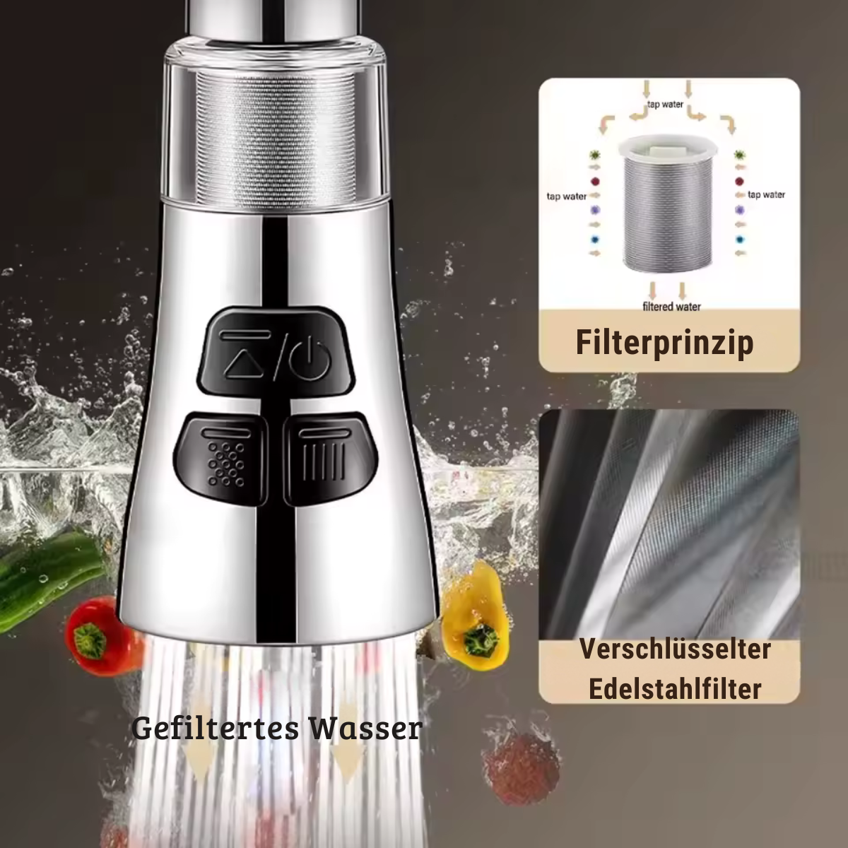 Wasserhahnverlängerung 360°