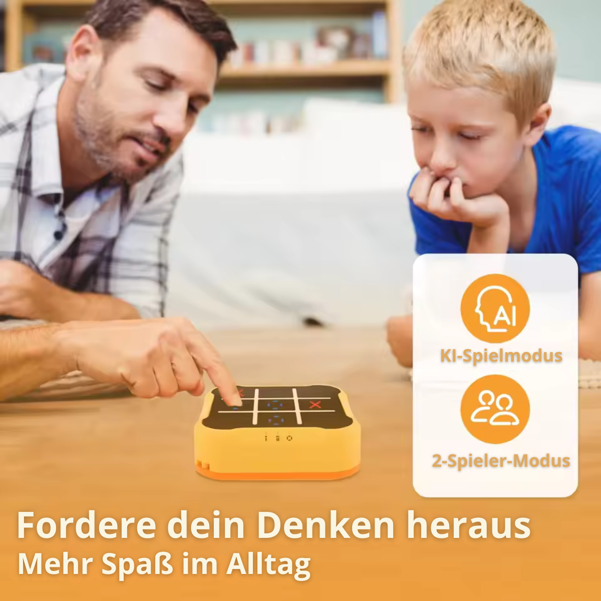 Tragbares Tic-Tac-Toe Brettspiel