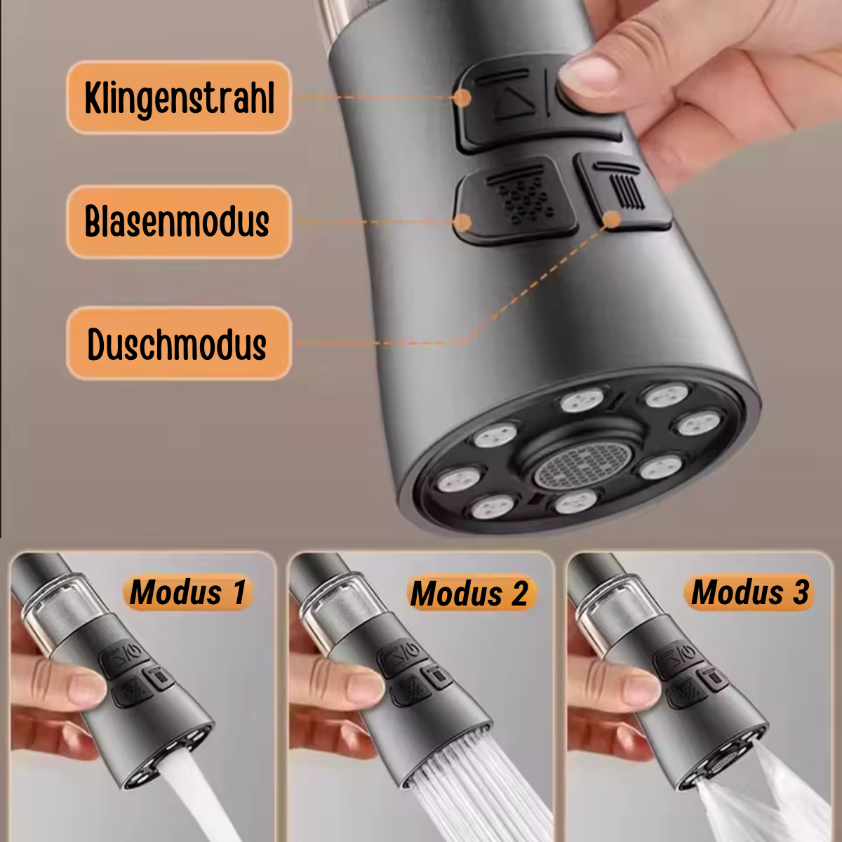 Wasserhahnverlängerung 360°