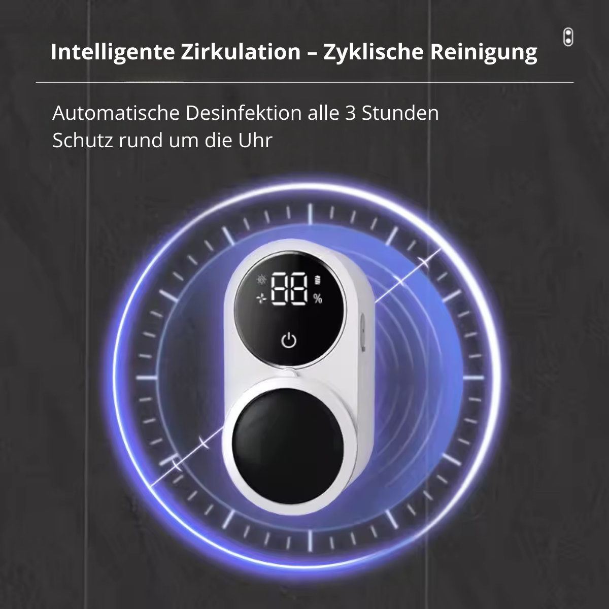 Automatischer UV-Sterilisator für Zahnbürsten