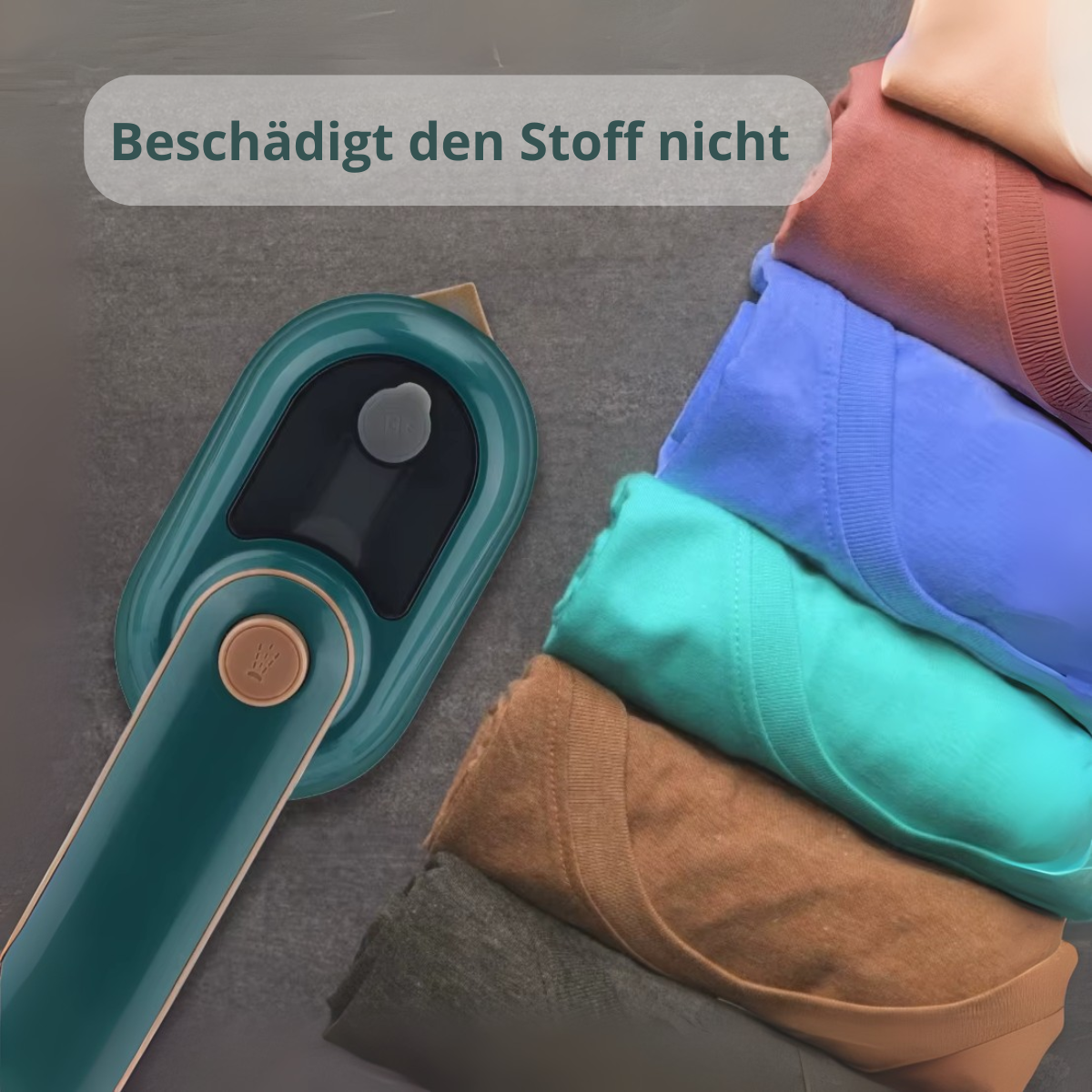 Kompaktes Dampf-Bügeleisen für unterwegs