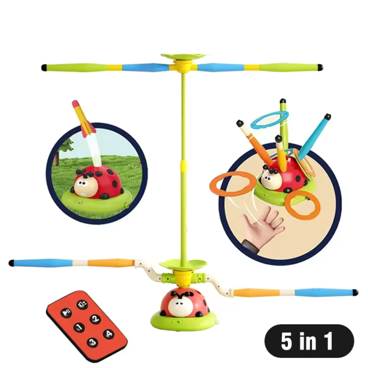 Multifunktionales 5-in-1 Kinderspielzeug Mit Musik