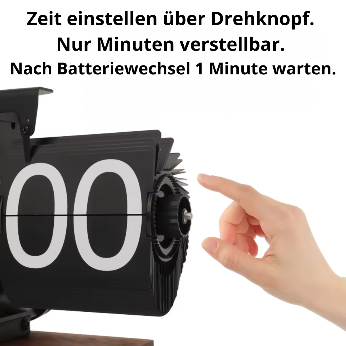 Retro Flip Tischuhr