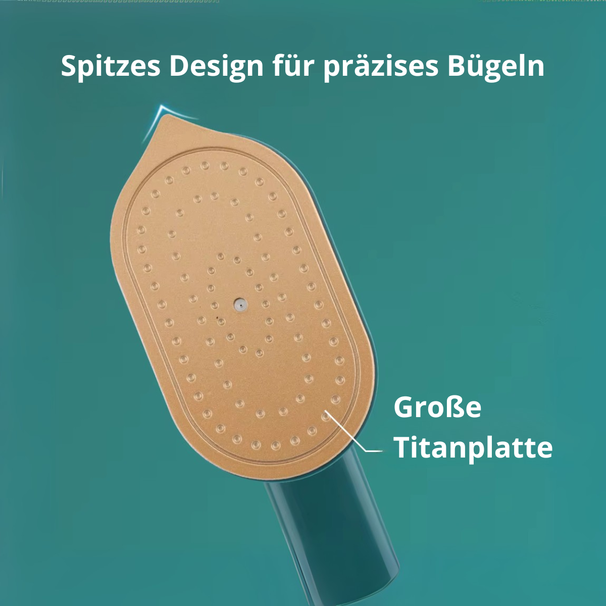 Kompaktes Dampf-Bügeleisen für unterwegs