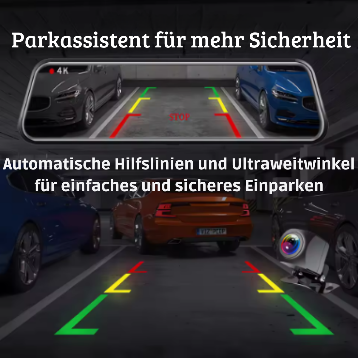 Rückspiegel-Dashcam