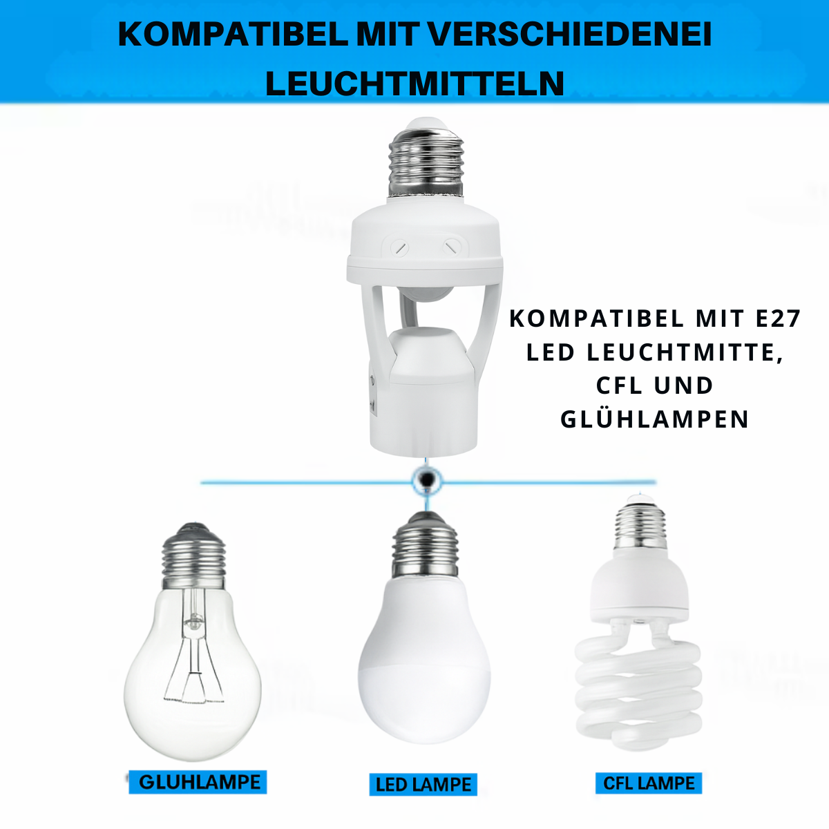 Bewegungssensor-Lampe