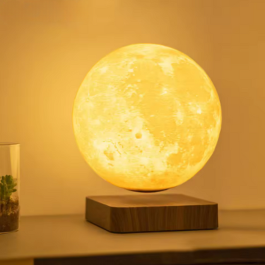 Schwebende Mondlampe