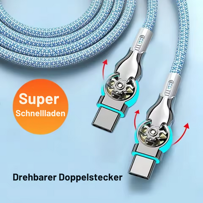 Usb Ladekabel 180° drehbar mit LED