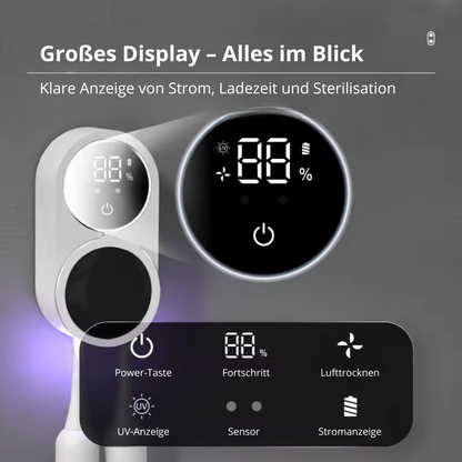 Automatischer UV-Sterilisator für Zahnbürsten