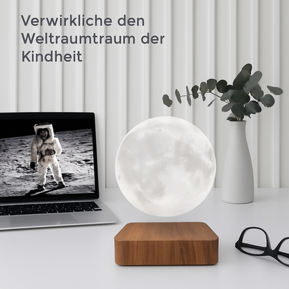Schwebende Mondlampe
