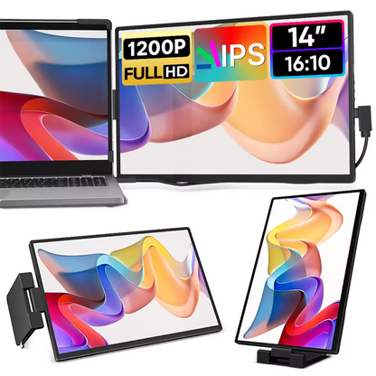 DOPESPLAY TRAGBARER MONITOR 14,1" FHD IPS